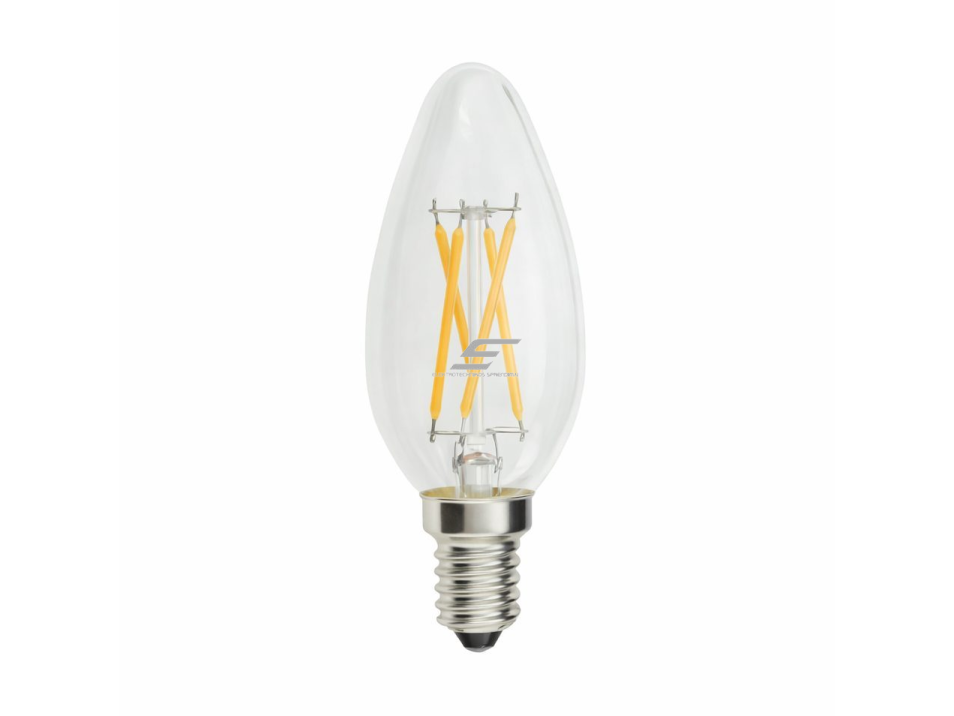 LED lemputė E14 | 4W | 4000K | 400lm | 300° | dimeriuojama | 35 x 98 mm | IP20 | Optonica SP4-A6