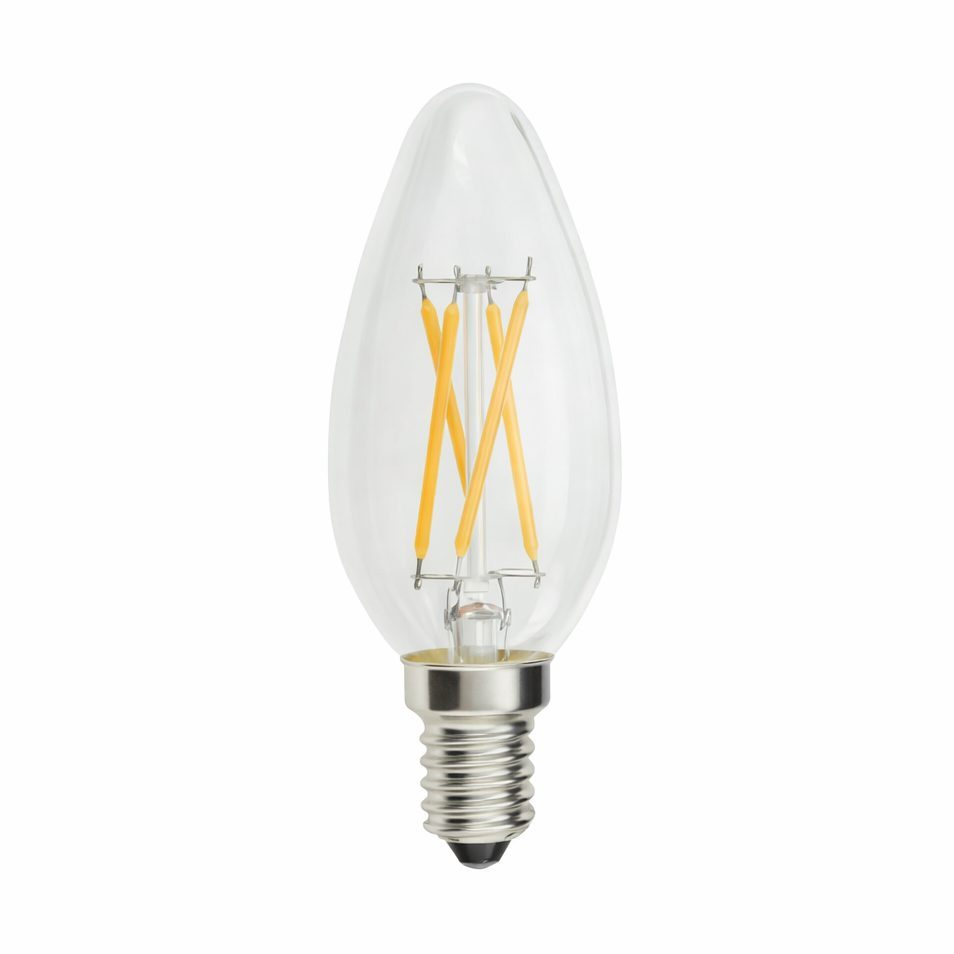 LED spuldze E14 | 4W | 2700K | 400lm | 300° | 35 x 98 mm | IP20 | Optonica SP4-A4 LED spuldze E14 | 4W | 2700K | 400lm | 300° | 35 x 98 mm | IP20 | Optonica SP4-A4