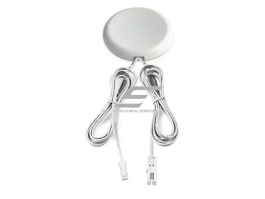 Liečiamas jungiklis | jutiklis | dimeris | 12-24V | 2-4A | Ø47x6mm | su dupont kontaktais | baltas Liečiamas jungiklis | jutiklis | dimeris | 12-24V | 2-4A | Ø47x6mm | su dupont kontaktais | baltas