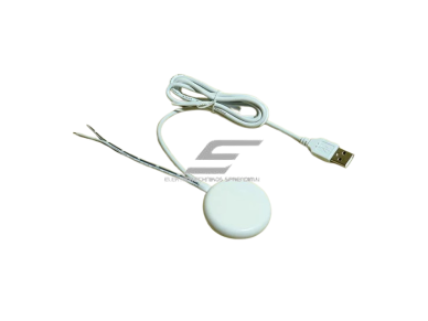 Liečiamas jungiklis | jutiklis | dimeris | 12-24V | 2-4A | Ø47x6mm | su USB jungtimi | baltas Liečiamas jungiklis | jutiklis | dimeris | 12-24V | 2-4A | Ø47x6mm | su USB jungtimi | baltas
