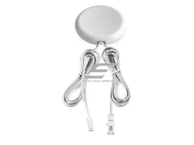 Liečiamas jungiklis | jutiklis | dimeris | 12-24V | 2-4A | Ø47x6mm | su dupont kontaktais | baltas Liečiamas jungiklis | jutiklis | dimeris | 12-24V | 2-4A | Ø47x6mm | su dupont kontaktais | baltas