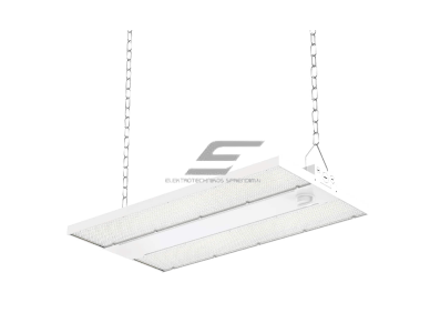 Linijinis High Bay LED šviestuvas | 300 W | 5000 K | 45 000 lm | 150 lm/W | reguliuojamas 90° | baltas | LHB07 Linijinis High Bay LED šviestuvas | 300 W | 5000 K | 45 000 lm | 150 lm/W | reguliuojamas 90° | baltas | LHB07