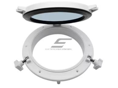 Revizinis liukas su langu | Ø147mm | plastikinis | baltas Revizinis liukas su langu | Ø147mm | plastikinis | baltas