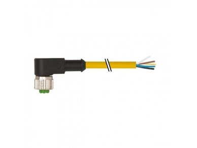 Jungties laidas jutikliui | davikliui | M12 | 5-pin | 4A | 30-125VAC/DC | kampinis 90° | 5m kabelis | IP67 | MURRELECTRONIC | 7000-12361-0250500 Jungties laidas jutikliui | davikliui | M12 | 5-pin | 4A | 30-125VAC/DC | kampinis 90° | 5m kabelis | IP67 | MURRELECTRONIC | 7000-12361-0250500