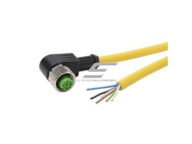 Jungties laidas jutikliui | davikliui | M12 | 5-pin | 4A | 30-125VAC/DC | kampinis 90° | 5m kabelis | IP67 | MURRELECTRONIC | 7000-12361-0250500 Jungties laidas jutikliui | davikliui | M12 | 5-pin | 4A | 30-125VAC/DC | kampinis 90° | 5m kabelis | IP67 | MURRELECTRONIC | 7000-12361-0250500