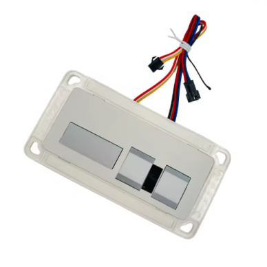Viedais LED spoguļa skārienjutīgais slēdzis | 12-24V | 60W | radara kustības sensors | laika un temperatūras displejs | pakāpeniska gaismas regulēšana