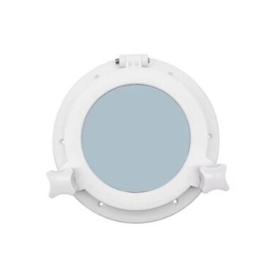 Luk rewizyjny z oknem | Ø147mm | plastikowy | biały 2 Luk rewizyjny z oknem | Ø147mm | plastikowy | biały 2