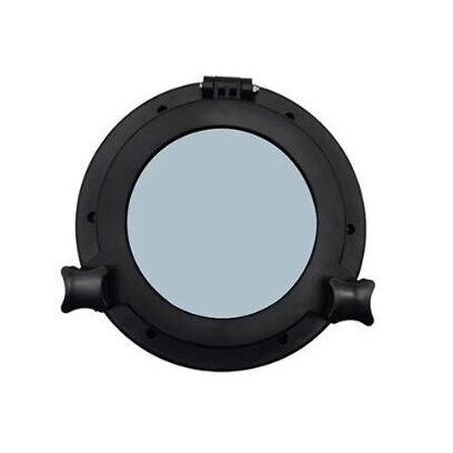 Access hatch with window | Ø147mm | plastic | black 2