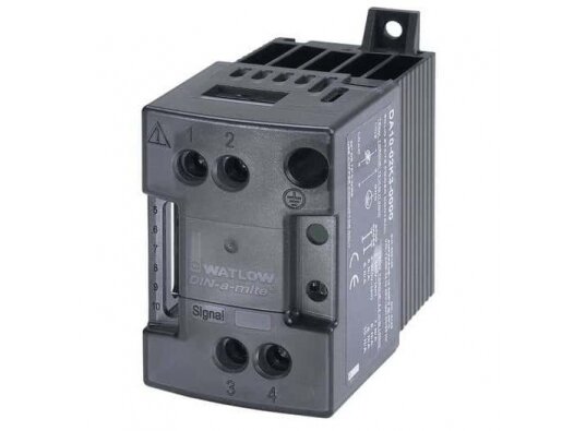 Pramoninė kietojo kūno relė | SSR | 18A | 100-240VAC | 200KA | Watlow | DA10-24F0-0000 Pramoninė kietojo kūno relė | SSR | 18A | 100-240VAC | 200KA | Watlow | DA10-24F0-0000
