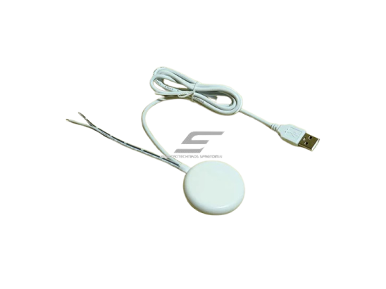 Liečiamas jungiklis | jutiklis | dimeris | 12-24V | 2-4A | Ø47x6mm | su USB jungtimi | baltas Liečiamas jungiklis | jutiklis | dimeris | 12-24V | 2-4A | Ø47x6mm | su USB jungtimi | baltas