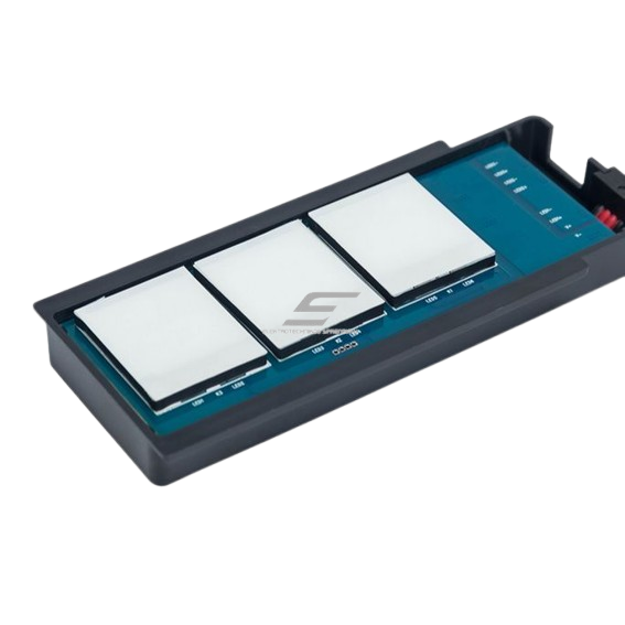 Touch LED switch | controller | dimmer for mounting behind a mirror | ON-OFF-DIM | 4A | 12-24V | TD012B 3