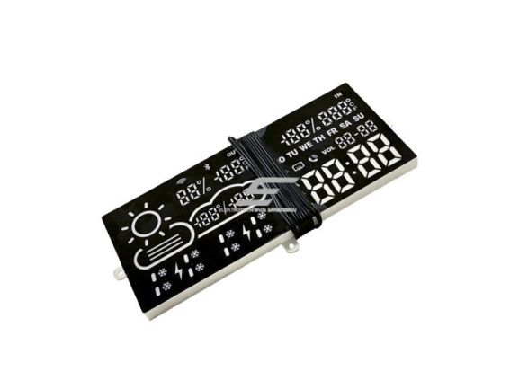 Išmani LED orų prognozės stotelė | ekranas veidrodžiui | 12V/24V | 6W | WiFi | IP54 1