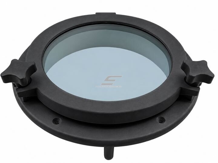 Revizinis liukas su langu | Ø197mm | plastikinis | juodas 1 Revizinis liukas su langu | Ø197mm | plastikinis | juodas 1