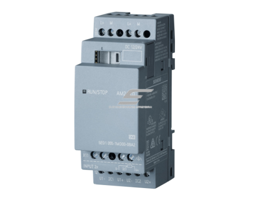 Analoginis signalų išplėtimo modulis PLC sistemai | temperatūros signalų skaitymas | LOGO! AM2 RTD | PT100 / PT1000 | 2 AI | 12–24 V DC | Siemens Analoginis signalų išplėtimo modulis PLC sistemai | temperatūros signalų skaitymas | LOGO! AM2 RTD | PT100 / PT1000 | 2 AI | 12–24 V DC | Siemens