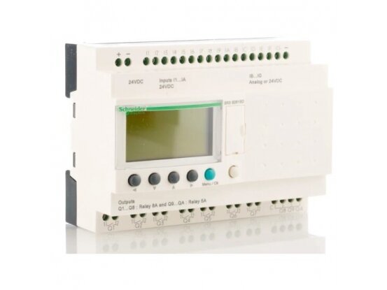 Loginis valdiklis | 6,2W | 24VDC | 8/5 A | Zelio | SR3 B261BD | Schneider Electric