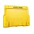 LOTO Safety lockout equipment and padlock storage box with transparent door | 558x393x65mm | plastic | surface-mounted | yellow
