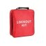 LOTO safety lockout equipment bag | lock storage bag | 280x300x80mm | red LOTO safety lockout equipment bag | lock storage bag | 280x300x80mm | red
