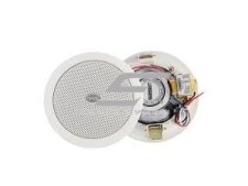 Lubinė garso kolonėlė | 70V/100V | 6W | 91dB | plieninis korpusas | 4.5" dydžio garsiakalbis | balta 2