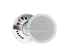 Lubinė garso kolonėlė | 70V/100V | 6W | 98dB | Ø165mm | aliuminio grotelės | 6.5" dydžio garsiakalbis | balta