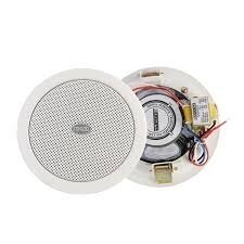 Głośnik sufitowy | 70V/100V | 6W | 91dB | stalowa obudowa | głośnik 4.5" 2 Głośnik sufitowy | 70V/100V | 6W | 91dB | stalowa obudowa | głośnik 4.5" 2