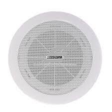 Ceiling speaker | 70V/100V | 6W | 91dB | ABS housing + aluminum grille | 4.5" driver 1