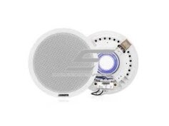 Lubinė garso kolonėlė | 70V/100V | 10W | 95dB | Anti-UV inžinerinis plastikas | 8" dydžio garsiakalbis | balta 1