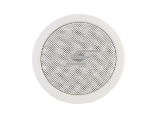 Lubinė garso kolonėlė | 70V/100V | 6W | 91dB | plieninis korpusas | 4.5" dydžio garsiakalbis | balta Lubinė garso kolonėlė | 70V/100V | 6W | 91dB | plieninis korpusas | 4.5" dydžio garsiakalbis | balta
