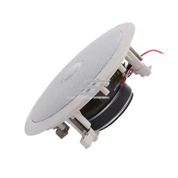 Koaksiālais griestu skaļrunis | 70V/100V | 20W | 88dB | alumīnija režģis | 6.5" skaļrunis 1 Koaksiālais griestu skaļrunis | 70V/100V | 20W | 88dB | alumīnija režģis | 6.5" skaļrunis 1