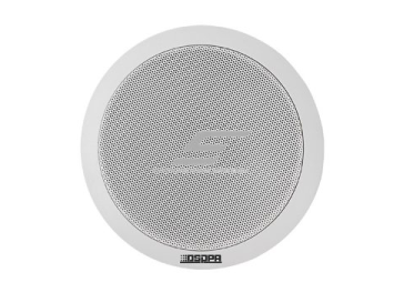 Lubinė garso kolonėlė | 70V/100V | 3W | 90dB | plastikinis korpusas | 4.5" dydžio garsiakalbis | balta Lubinė garso kolonėlė | 70V/100V | 3W | 90dB | plastikinis korpusas | 4.5" dydžio garsiakalbis | balta