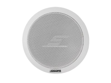 Lubinė garso kolonėlė | 70V/100V | 3W | 90dB | plastikinis korpusas | 4.5" dydžio garsiakalbis | balta Lubinė garso kolonėlė | 70V/100V | 3W | 90dB | plastikinis korpusas | 4.5" dydžio garsiakalbis | balta