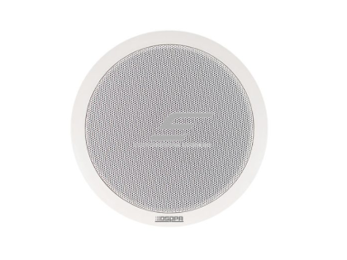 Lubinė garso kolonėlė | 70V/100V | 6W 8Ω | 93dB | Ø165mm | aliuminio grotelės | 6.5" dydžio garsiakalbis | balta Lubinė garso kolonėlė | 70V/100V | 6W 8Ω | 93dB | Ø165mm | aliuminio grotelės | 6.5" dydžio garsiakalbis | balta