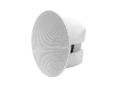 Lubinė garso kolonėlė | 70V/100V | 6W | 92dB | Ø168mm | su priešgaisriniu apsauginiu kupolu | aliuminio grotelės | 6.5" dydžio garsiakalbis | balta Lubinė garso kolonėlė | 70V/100V | 6W | 92dB | Ø168mm | su priešgaisriniu apsauginiu kupolu | aliuminio grotelės | 6.5" dydžio garsiakalbis | balta