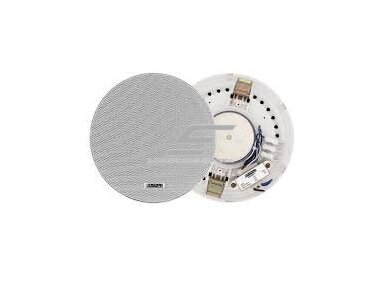 Lubinė garso kolonėlė | 70V/100V | 6W | 97dB | Ø165mm | 3 juostų | aliuminio grotelės | 6.5" dydžio garsiakalbis | balta Lubinė garso kolonėlė | 70V/100V | 6W | 97dB | Ø165mm | 3 juostų | aliuminio grotelės | 6.5" dydžio garsiakalbis | balta