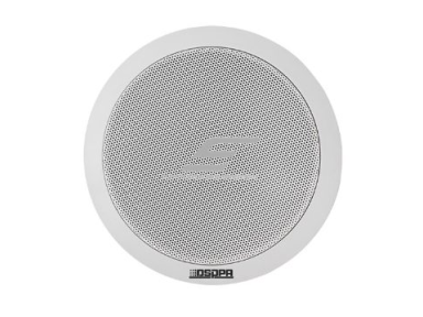 Lubinė garso kolonėlė | 70V/100V | 6W | 98dB | plastikinis korpusas | 4.5" dydžio garsiakalbis | balta Lubinė garso kolonėlė | 70V/100V | 6W | 98dB | plastikinis korpusas | 4.5" dydžio garsiakalbis | balta