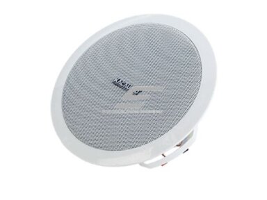 Lubinė garso kolonėlė namams | viešosioms erdvėms | su Bluetooth | 4x10W | 12V | Ø165mm | IPX6 | balta Lubinė garso kolonėlė namams | viešosioms erdvėms | su Bluetooth | 4x10W | 12V | Ø165mm | IPX6 | balta