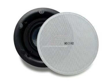 Lubinė garso kolonėlė namams | su Bluetooth | 2x30W/2x50W | PoE++/24VDC | Ø205mm | LAN | Wi-Fi | balta Lubinė garso kolonėlė namams | su Bluetooth | 2x30W/2x50W | PoE++/24VDC | Ø205mm | LAN | Wi-Fi | balta