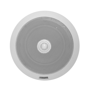 Koaksiālais griestu skaļrunis | 70V/100V | 20W | 88dB | alumīnija režģis | 6.5" skaļrunis Koaksiālais griestu skaļrunis | 70V/100V | 20W | 88dB | alumīnija režģis | 6.5" skaļrunis