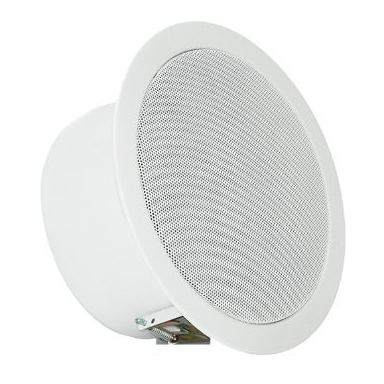 Griestu skaļrunis | 70V/100V | 6W | 91dB | ar metāla ugunsdrošo kupolu | 6.5" skaļrunis Griestu skaļrunis | 70V/100V | 6W | 91dB | ar metāla ugunsdrošo kupolu | 6.5" skaļrunis