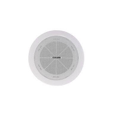 Griestu skaļrunis | 70V/100V | 6W | 91dB | ABS korpuss + alumīnija režģis | 4.5" skaļrunis Griestu skaļrunis | 70V/100V | 6W | 91dB | ABS korpuss + alumīnija režģis | 4.5" skaļrunis