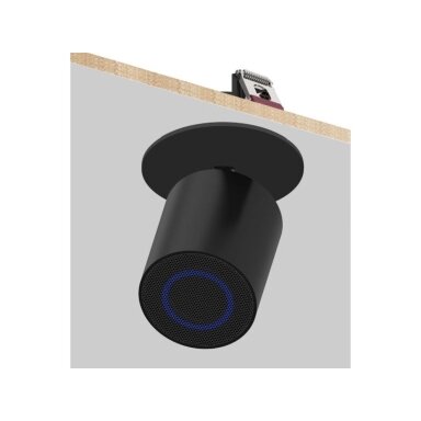 Griestu skaļrunis | ar Bluetooth | 10W | 85-265VAC | Ø75x75mm | melns Griestu skaļrunis | ar Bluetooth | 10W | 85-265VAC | Ø75x75mm | melns