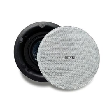 Griestu skaļrunis mājai | ar Bluetooth | 2x50W | 24VDC | Ø205mm | LAN | Wi-Fi | balts Griestu skaļrunis mājai | ar Bluetooth | 2x50W | 24VDC | Ø205mm | LAN | Wi-Fi | balts