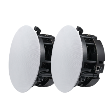 Iebūvējamo griestu skaļruņu komplekts | 2×35W | Ø 230×105 mm | balts | WiFi | Multiroom/Bluetooth/AUX/RJ45 | 6.5" zemo frekvenču + 1" augsto frekvenču skaļruņi Iebūvējamo griestu skaļruņu komplekts | 2×35W | Ø 230×105 mm | balts | WiFi | Multiroom/Bluetooth/AUX/RJ45 | 6.5" zemo frekvenču + 1" augsto frekvenču skaļruņi