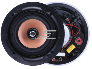 Lubinė garso kolonėlė | 40W | 8Ohm | Ø180x81mm | balta 2