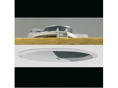 Lubinė garso kolonėlė | 100V | 6W RMS | Ø200mm | balta | AUDIOPHONY | CHP606 1 Lubinė garso kolonėlė | 100V | 6W RMS | Ø200mm | balta | AUDIOPHONY | CHP606 1