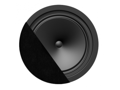 Lubinė garso kolonėlė | 2-jų juostų | 100V | 20W RMS | 8 omų | Ø207mm | juoda | AUDAC | CENA812/B