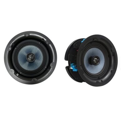Lakke paigaldatav kodukõlar | Bluetoothiga | 2x30W / 2x50W | PoE++ / 24VDC | Ø205mm | LAN | Wi-Fi | valge 1 Lakke paigaldatav kodukõlar | Bluetoothiga | 2x30W / 2x50W | PoE++ / 24VDC | Ø205mm | LAN | Wi-Fi | valge 1