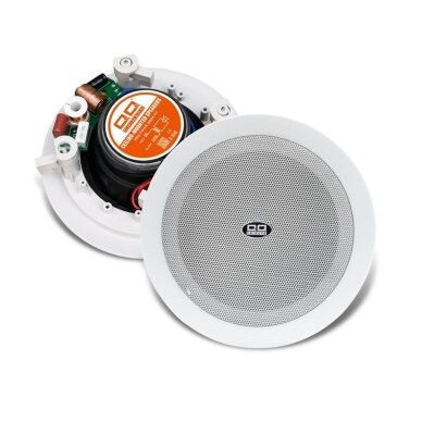 Griestu skaļrunis sabiedriskām telpām | ar Bluetooth | 2x30W | 230VAC | Ø200mm | balts Griestu skaļrunis sabiedriskām telpām | ar Bluetooth | 2x30W | 230VAC | Ø200mm | balts