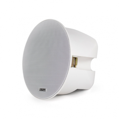 IP-võrgu laekõlar | integreeritud võimendi | PoE-toide | valge | 2×9 W | Ø185×114 mm | digitaalne heli dekodeerimine 1 IP-võrgu laekõlar | integreeritud võimendi | PoE-toide | valge | 2×9 W | Ø185×114 mm | digitaalne heli dekodeerimine 1