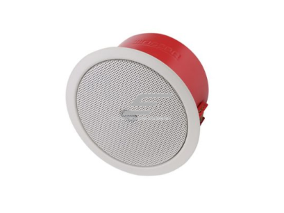 Lubinė garso kolonėlė | 70/100V | 6-10W | 92dB | Ø165mm | plieninis korpusas | Fire Dome apsauga | 6.5" dydžio garsiakalbis | balta 1