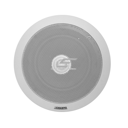 Koaksiālais griestu skaļrunis | 70V/100V | 20W | 88dB | alumīnija režģis | 6.5" skaļrunis Koaksiālais griestu skaļrunis | 70V/100V | 20W | 88dB | alumīnija režģis | 6.5" skaļrunis